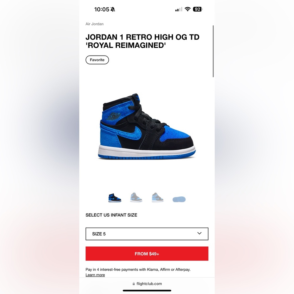 Jordan 1 Retro High TD